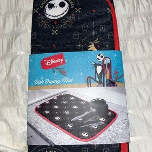Nightmare Before Christmas Dish Drying Mat